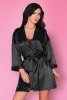 Szlafrok Dorettela LC 90394 Black Beauty Onyx Collection Black Czarny LivCo Corsetti Fashion rozmiar - L/XL